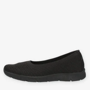 100360-BBK Skechers Be-Cool Wonderstruck Slip on nere da donna