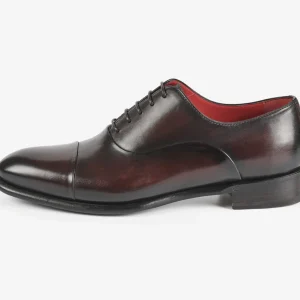 Oxford con puntale rivoltato marrone