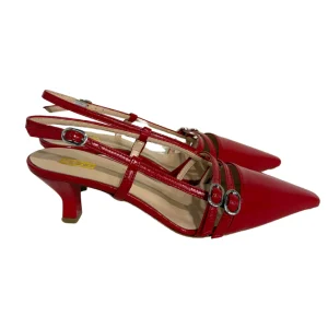 Slingback in naplak