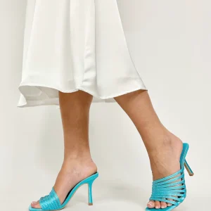 Sandali mules strass 2602