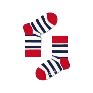 Calzini corti Happy Socks righe kids