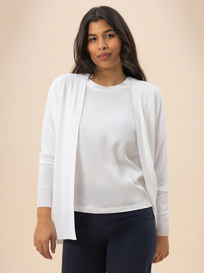 CARDIGAN CON SPACCHI in 3 colori - immagine 3
