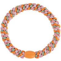 Elastico per capelli Kknekki mix orange pistacchio glitter - immagine 2