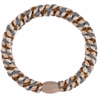 Elastico per capelli Kknekki mix copper grey glitter
