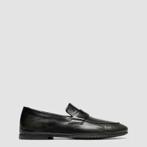 AIRTO DD 001 - Mocassini Penny in Pelle Nera