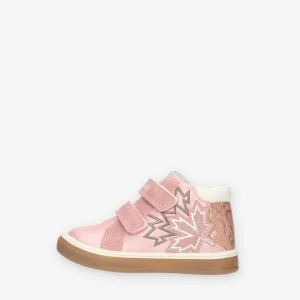 Lumberjack Moby Sneakers rosa da bimba con strappo