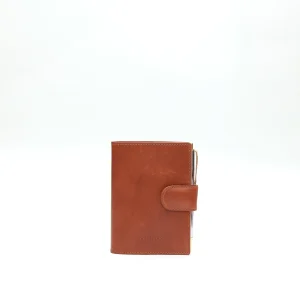 Agenda piccola in pelle marrone