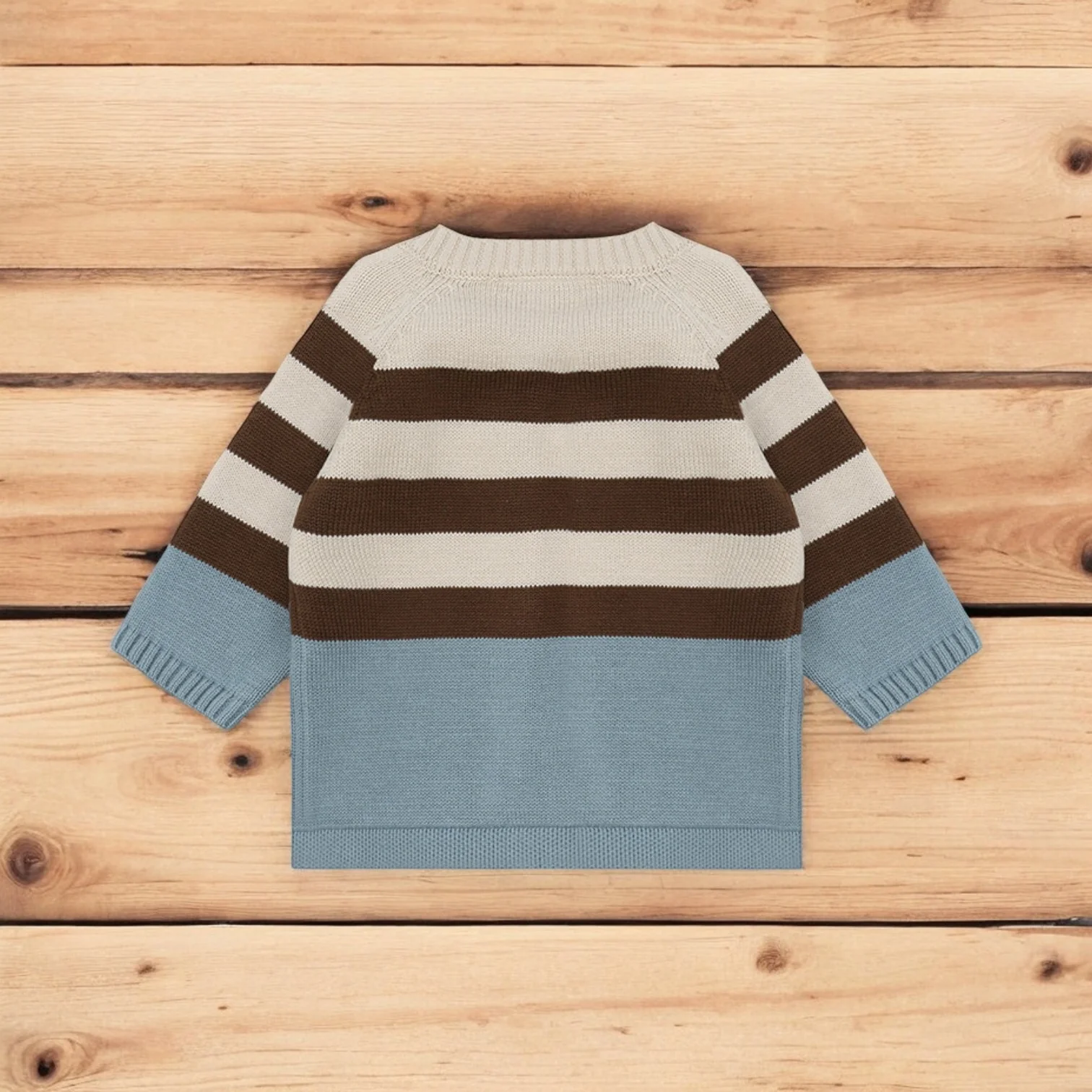 Cardigan a righe - immagine 3