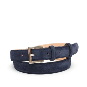 Cintura scamosciata Blu