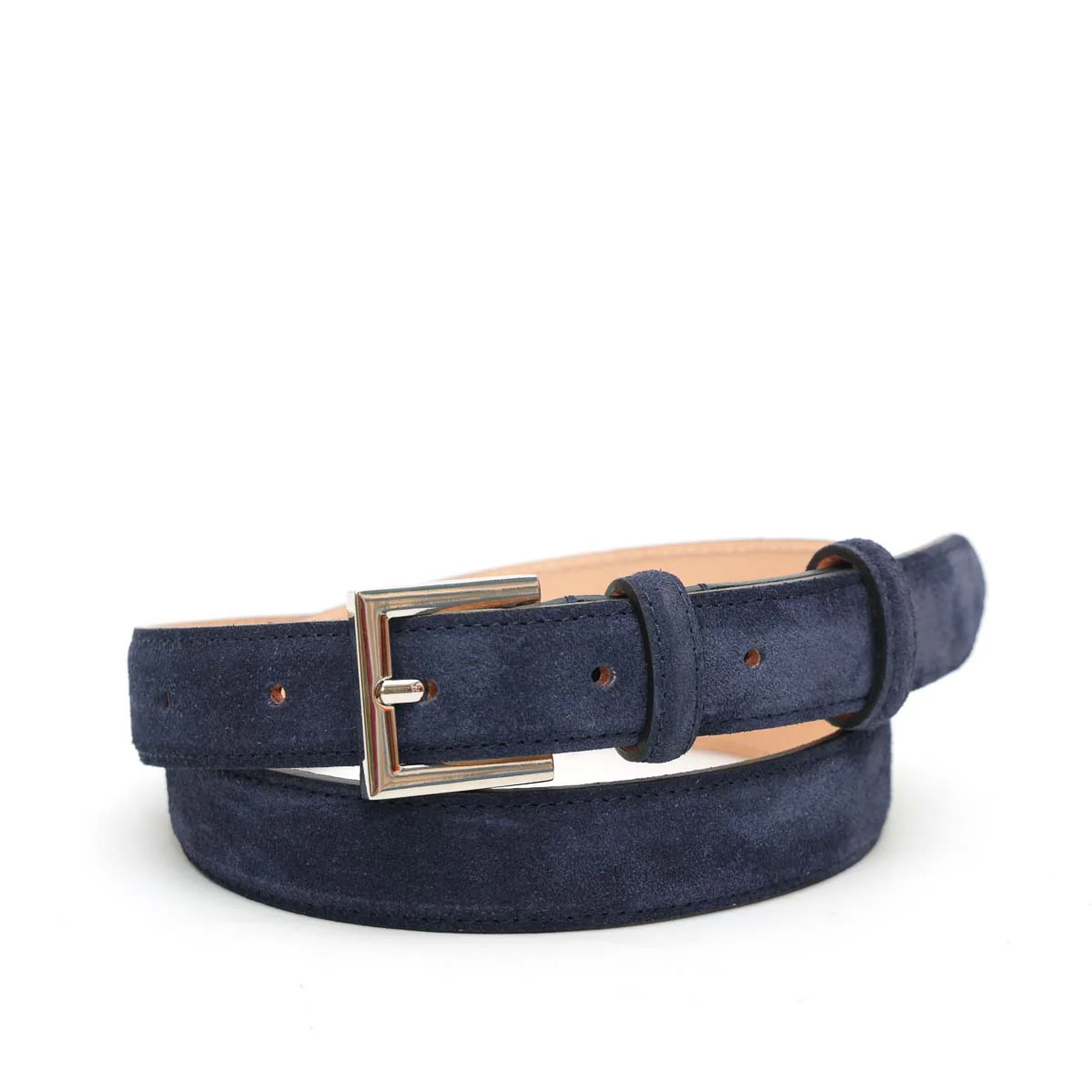 Cintura scamosciata Blu