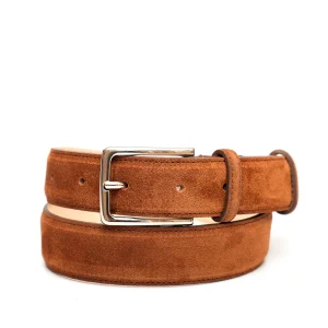 Cintura scamosciata marrone U