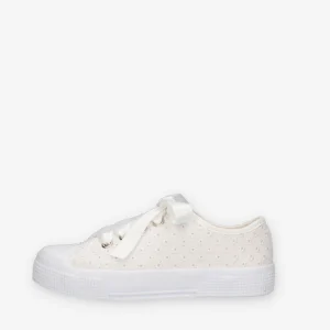 Dexco Sneakers basse bianche macramè