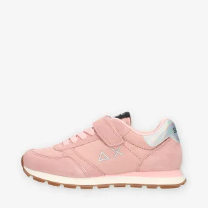 Sun68 Girl's Ally Gold (kid) Sneakers rosa