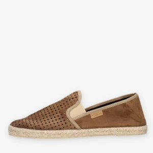 La Maison De L'Espadrille Perfo Espadrillas da uomo marroni