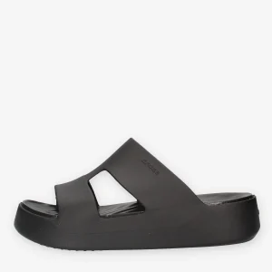Crocs CR.209409-BLK Getaway Platform Ciabatte nere da donna