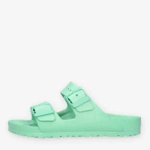 Birkenstock 1019120 Arizona Eva Sandali scalzati verdi (calzata stretta)