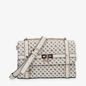 Guess Emilee Borsa a tracolla bianca logata