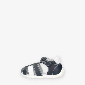 E425080M-207 Nero Giardini Sandali blu da bimbo