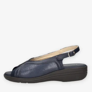 Clia Walk COMFORT374-BLU Sandali blu da donna