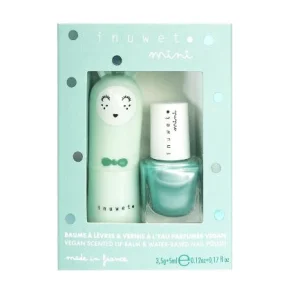 Duo Lip Balm & Nail Polish kids Turquoise