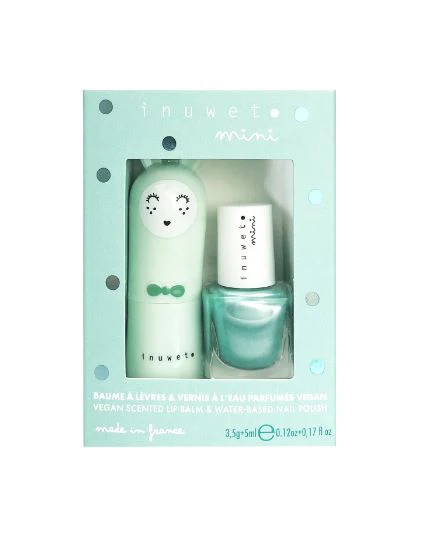 Duo Lip Balm & Nail Polish kids Turquoise - immagine 2