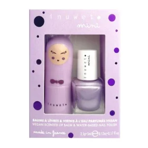 Duo Lip Balm & Nail Polish kids Mauve